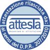 Certificazione attestato di attrezzattura ATTESLA dal D.P.R. 2010 riconoscimento ufficiale in Italia.